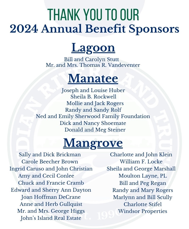 2024 Annual Benefit Sponsors Thank You
