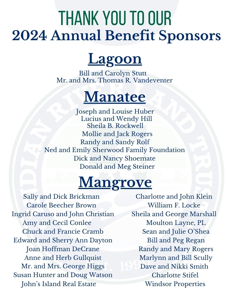 2024 Annual Benefit Sponsors Thank You